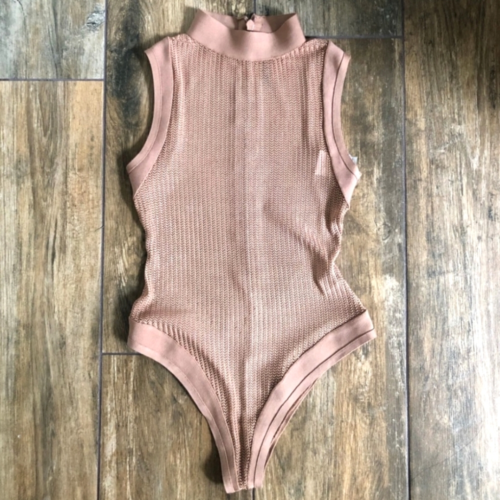 Like New Fishnet Style Bodysuit